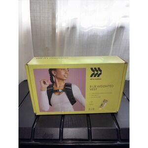 All in Motion 8lb Weighted Vest, One Size Fits Most Adjustable Fit (NEW IN BOX)